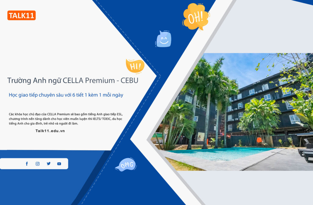 Trường Anh ngữ CELLA Premium – Cebu